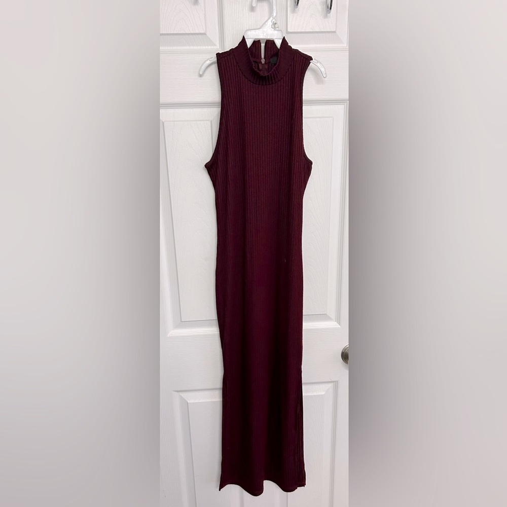 Forever 21 Burgandy Red Sleeveless Dress